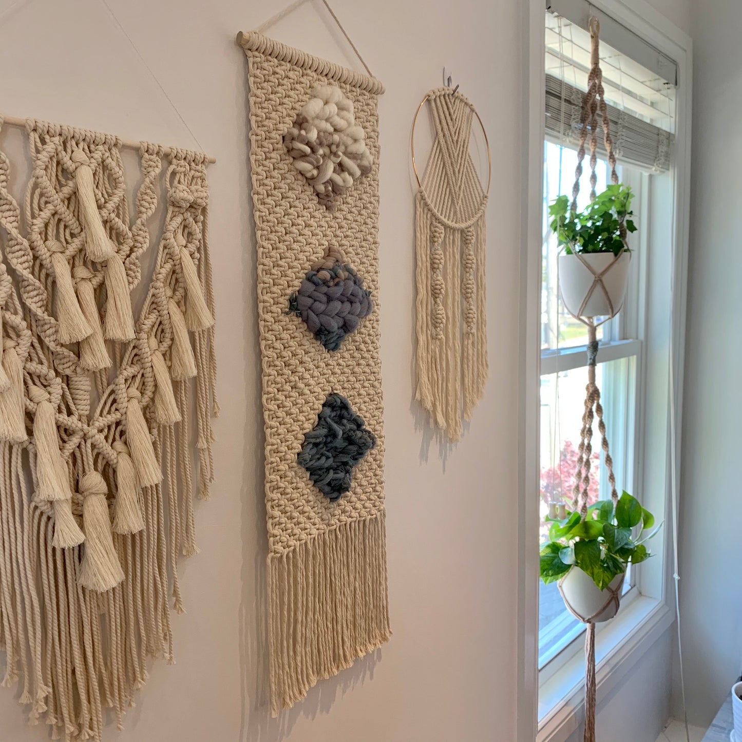 Tiffany Macrame Weave Wall Hanging